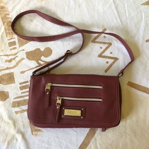 Relic Burgundy Crossbody Bag